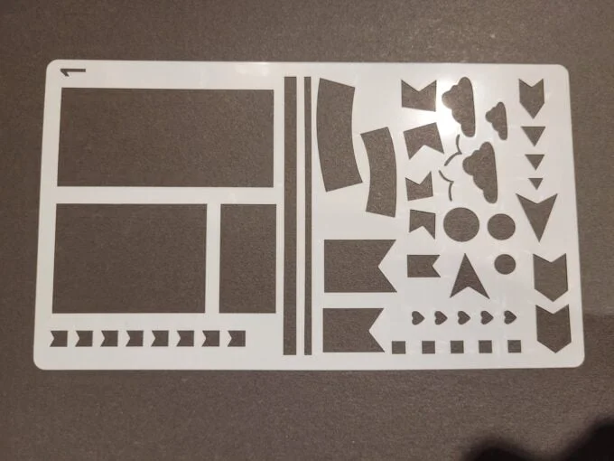 Pack de 20 planches de pochoirs – Image 3