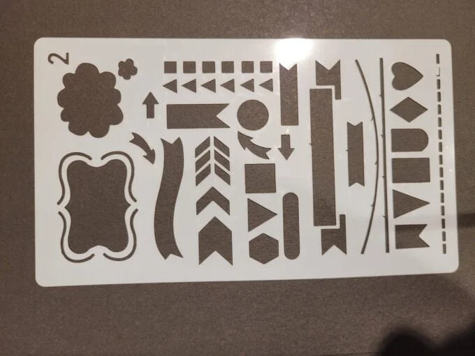 Pack de 20 planches de pochoirs – Image 2