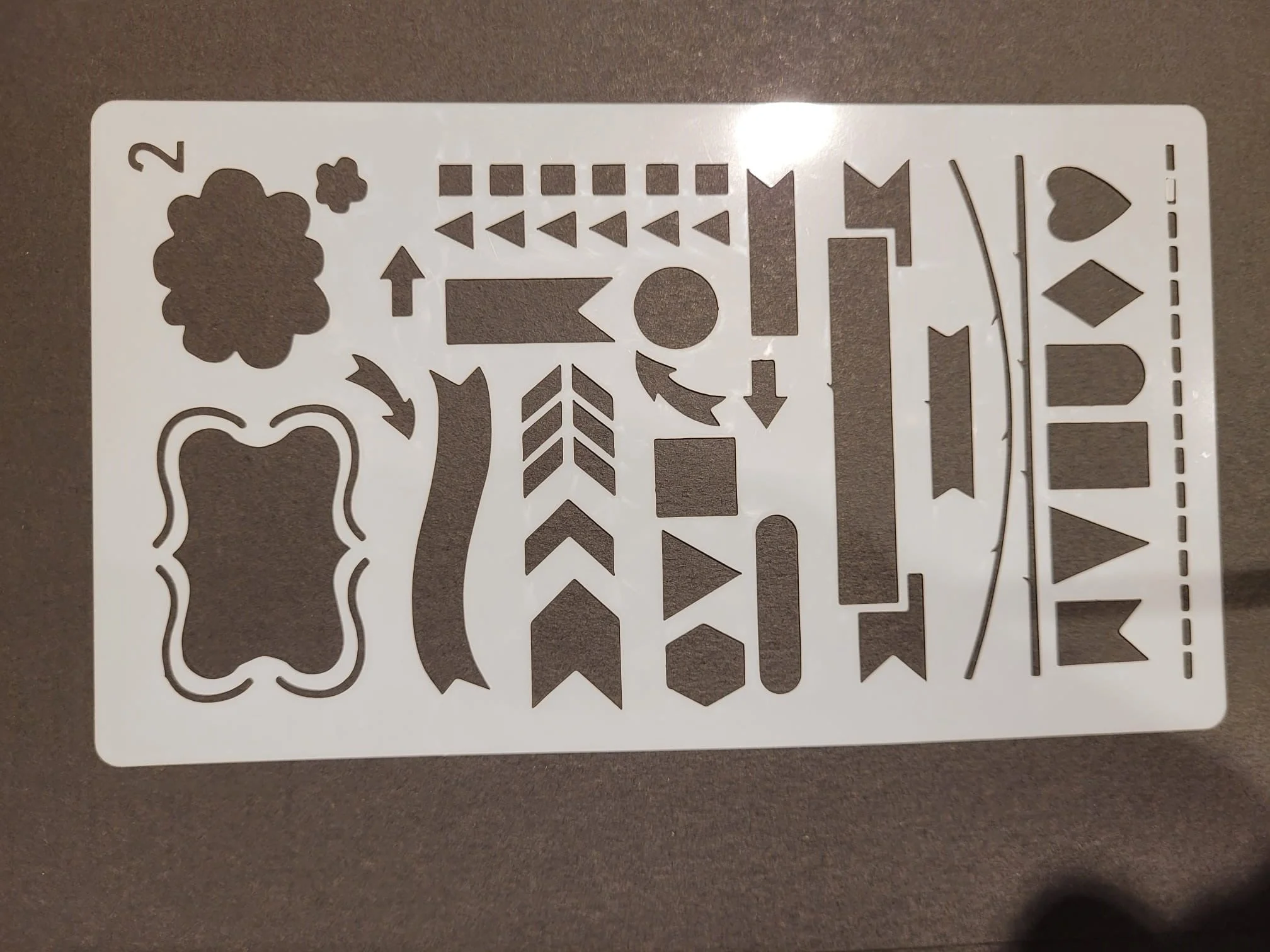 Pack de 20 planches de pochoirs 2 Pack de 20 planches de pochoirs – Image 2