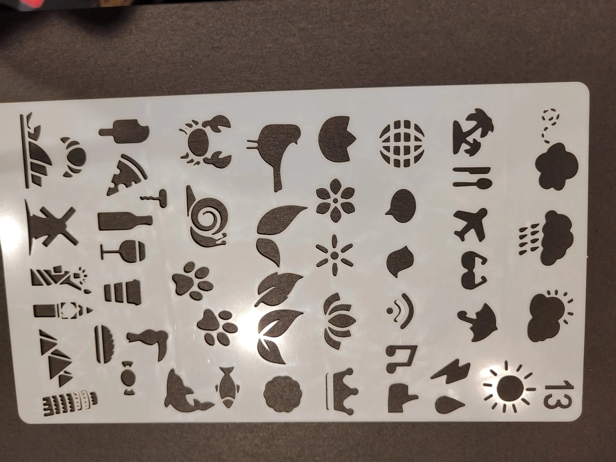 Pack de 20 planches de pochoirs 5 Pack de 20 planches de pochoirs – Image 5