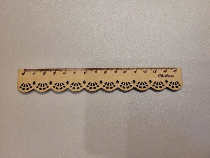 Réglette en bois