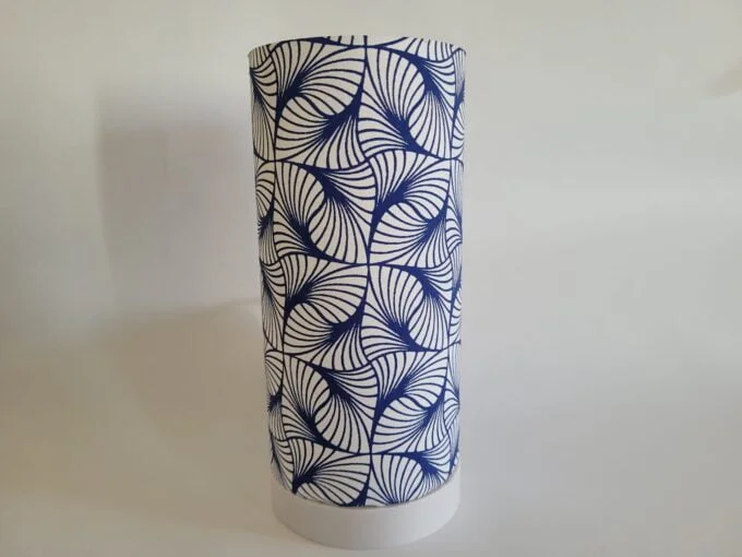 Lampe artisanale plume