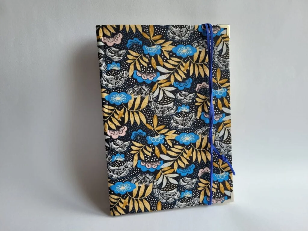 Bullet Journal - Fleurs japonaises bleue