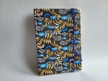 Bullet Journal - Fleurs japonaises bleue