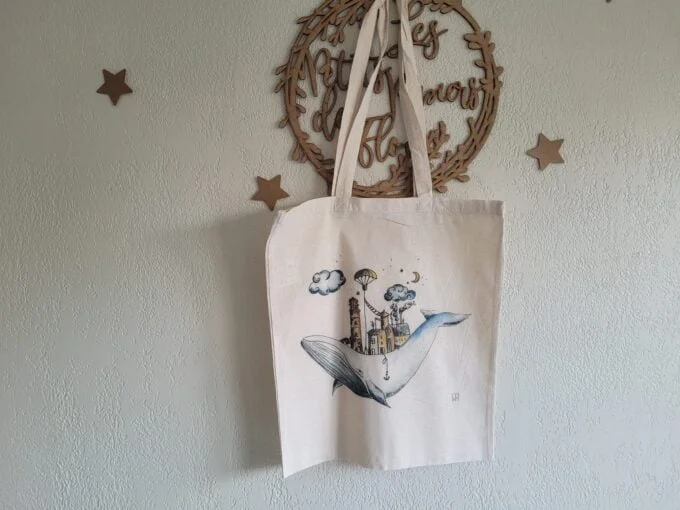 Tote bag Baleine – Image 5