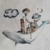 Grande trousse en tissu Baleine – Image 5