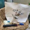 Grande trousse en tissu Baleine