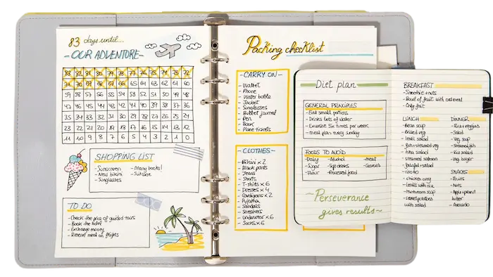 s'organiser Bullet, Journal